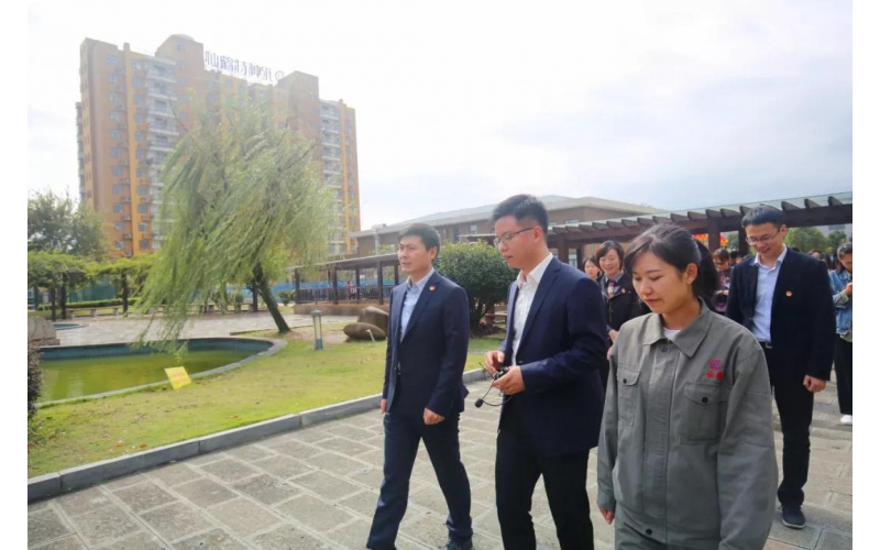 團(tuán)省委組織部部長(zhǎng)視察仙鶴團(tuán)委工作